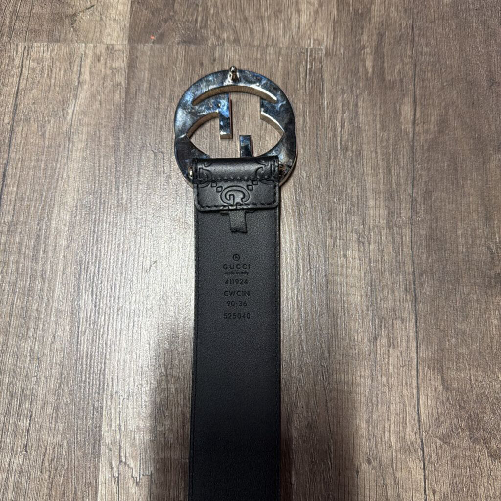 Gucci Belt Monogram Black