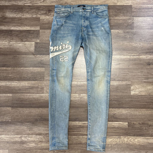 Amiri Jean MX1 White Varsity Logo