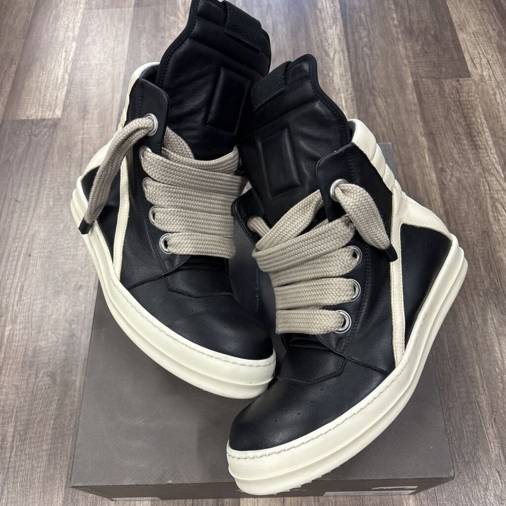 Rick Owens Jumbo Lace Geobasket Black
