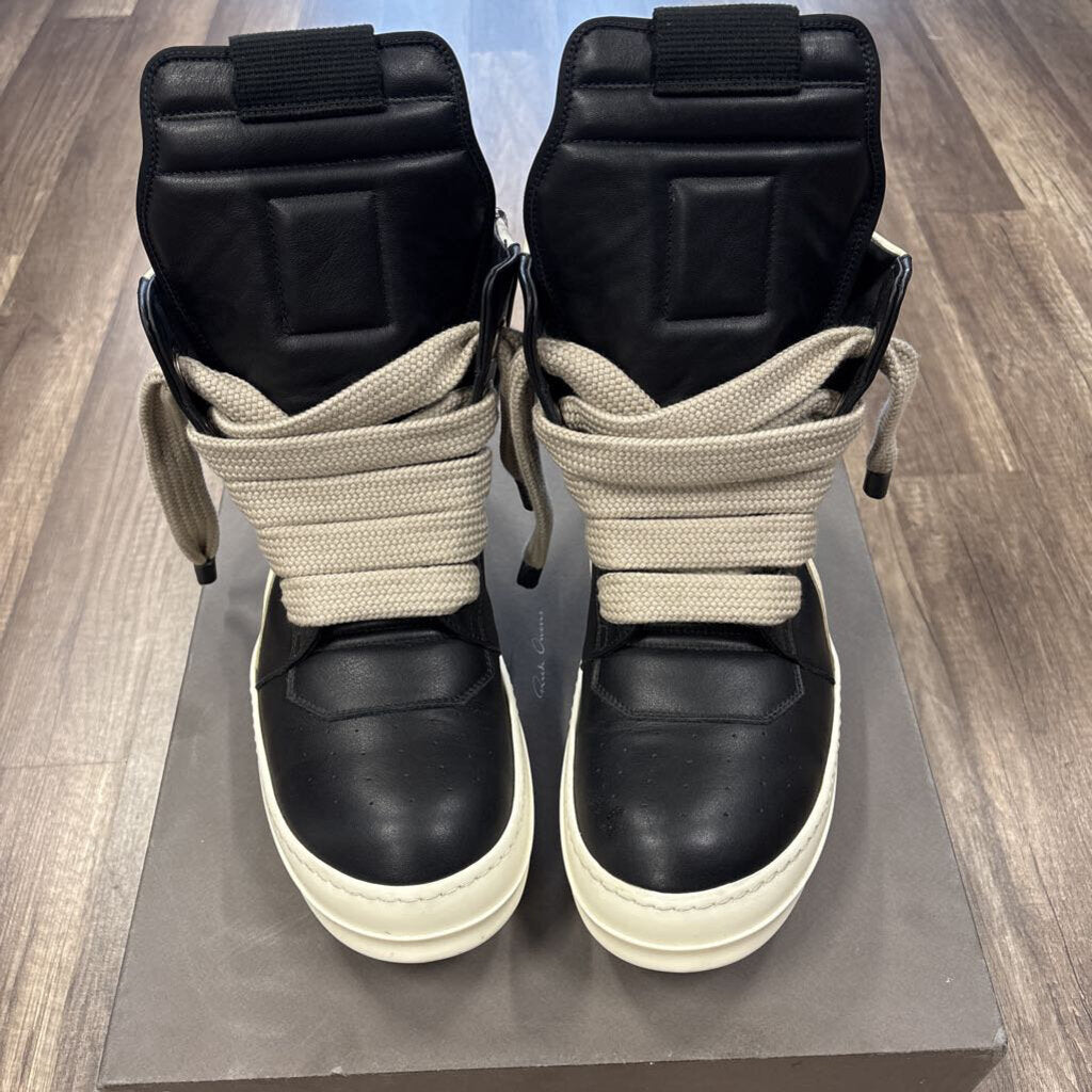 Rick Owens Jumbo Lace Geobasket Black