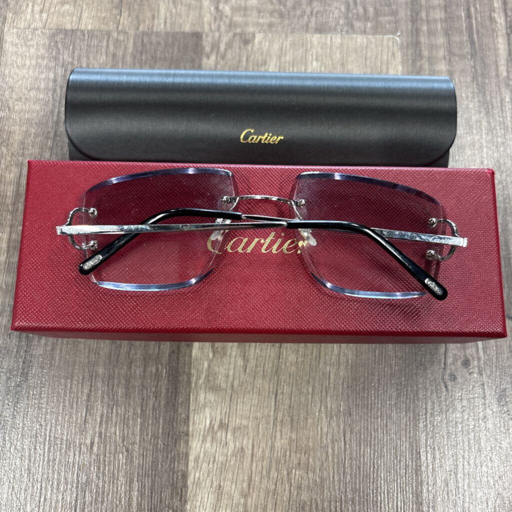 Cartier Glasses Tinted black