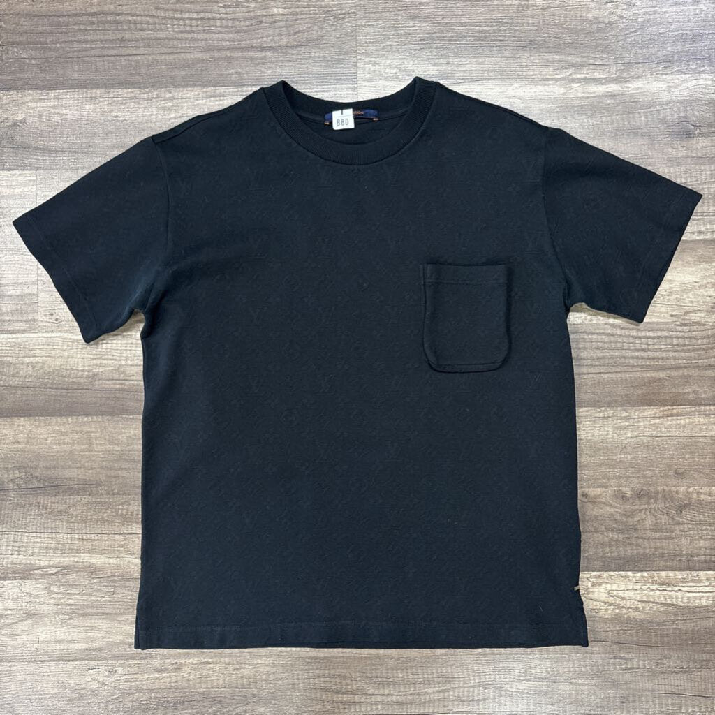 Louis Vuitton Black Monogram Pocket Shirt