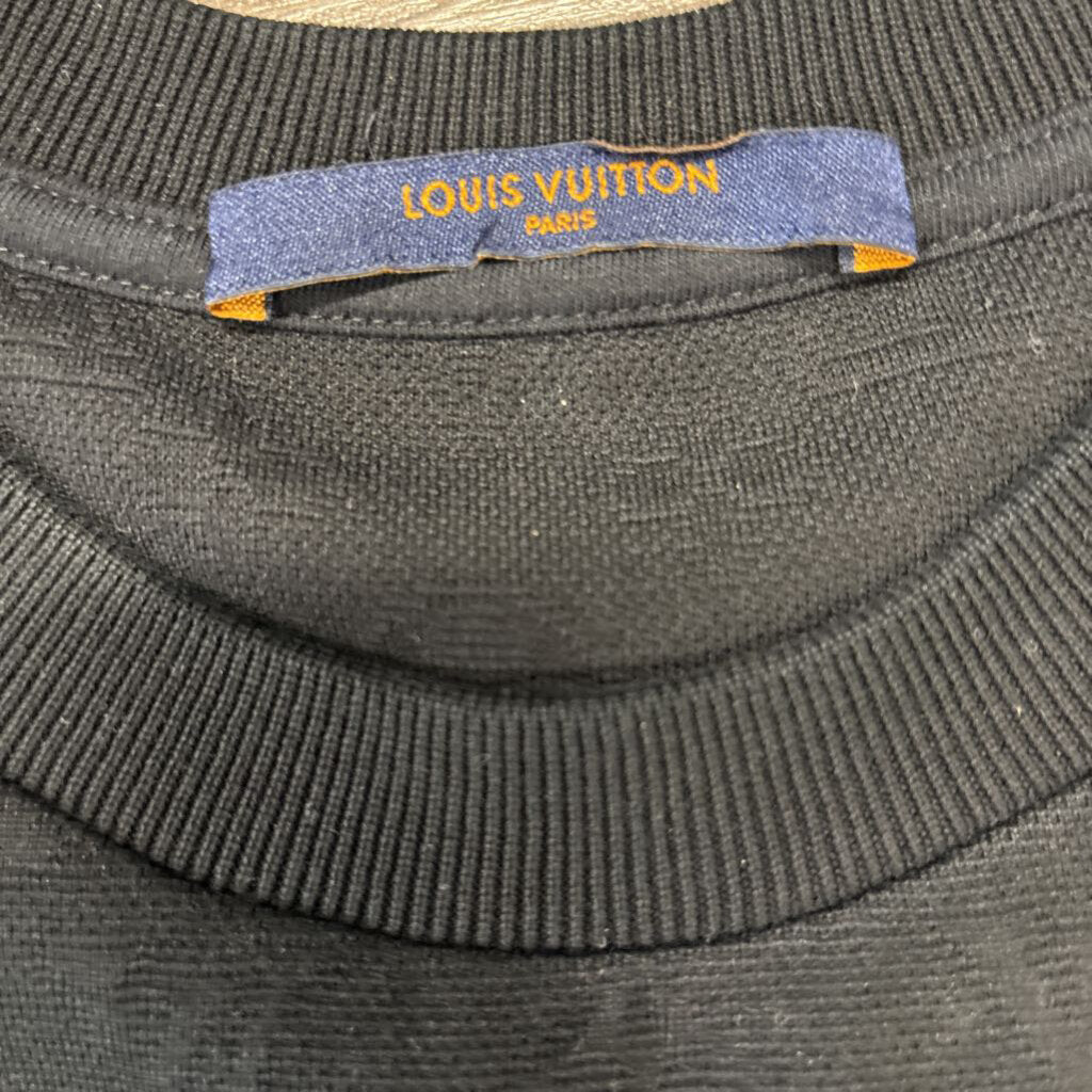 Louis Vuitton Black Monogram Pocket Shirt