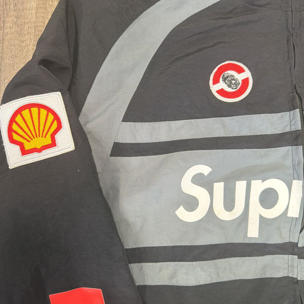 Supreme Ducati Black Zip Jacket