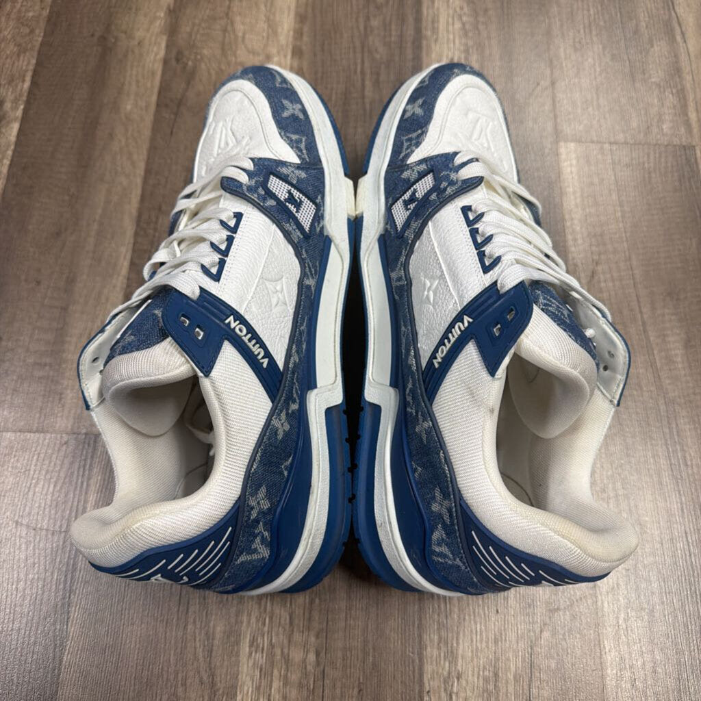 Louis Vuitton Trainer White Denim