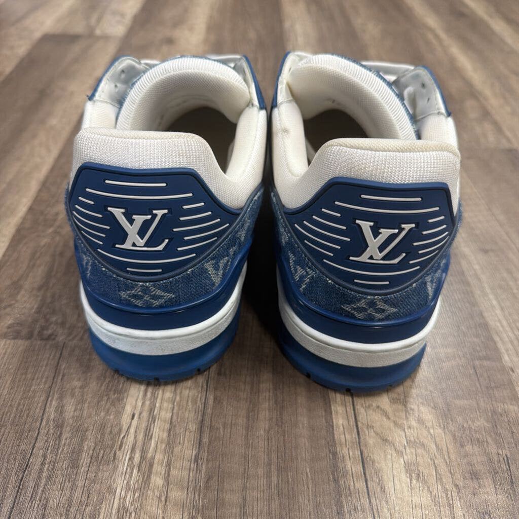 Louis Vuitton Trainer White Denim