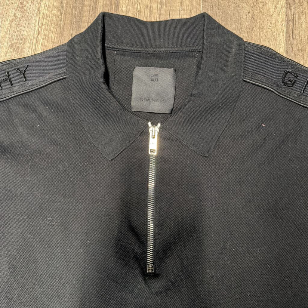 Givenchy Zip Collar Polo