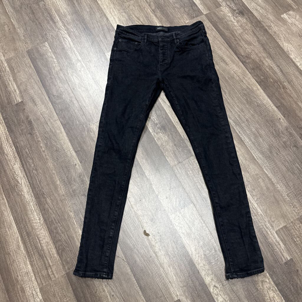 Purple Jeans Black