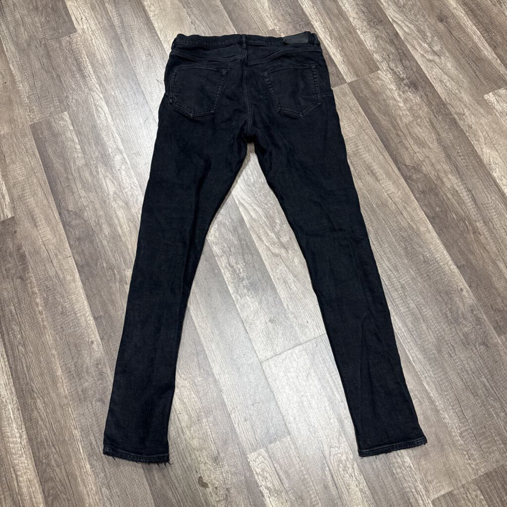 Purple Jeans Black