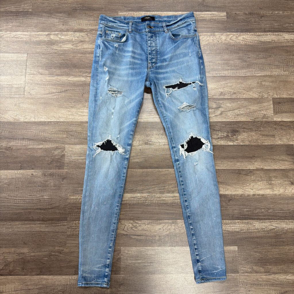 Amiri Jean MX-1 Black Patch