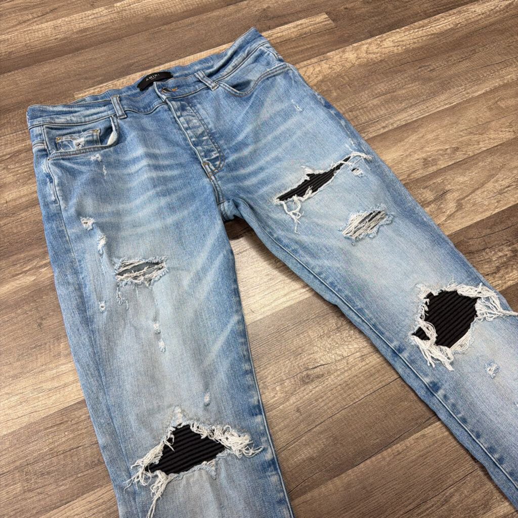 Amiri Jean MX-1 Black Patch