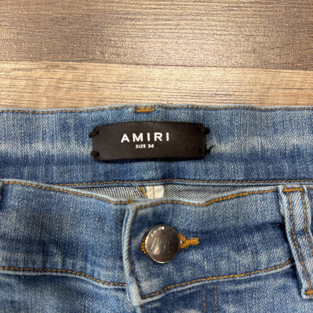 Amiri Jean MX-1 Black Patch