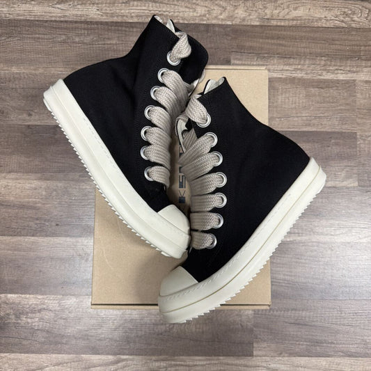 rick owens DRKSHDW hi top jumbo lace
