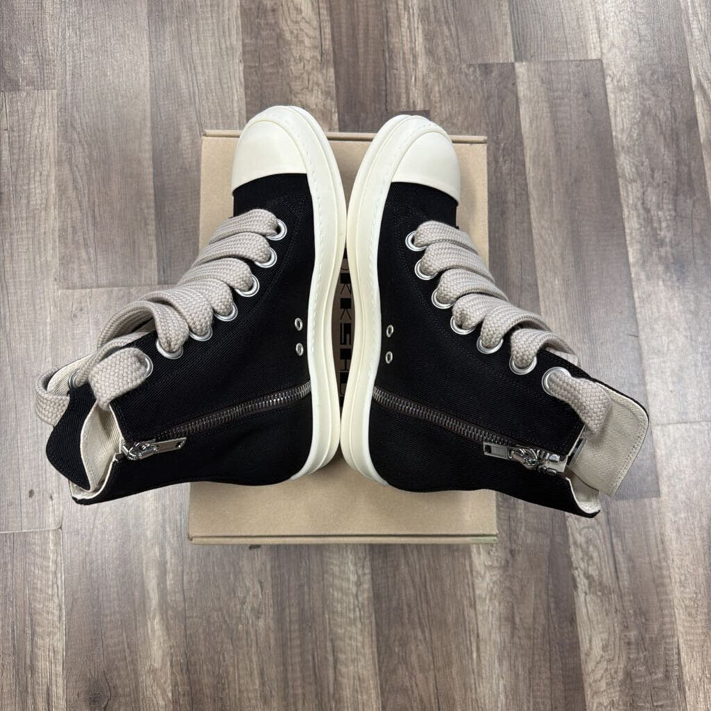rick owens DRKSHDW hi top jumbo lace