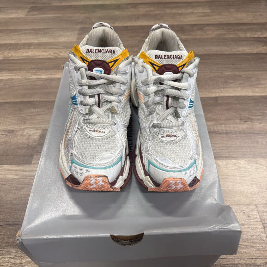 Balenciaga runner white multi color