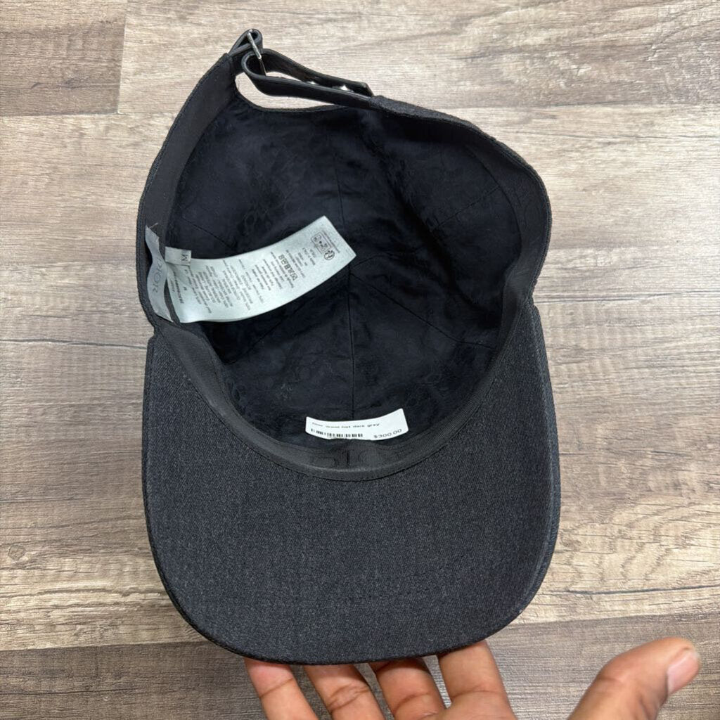 Dior wool hat dark grey