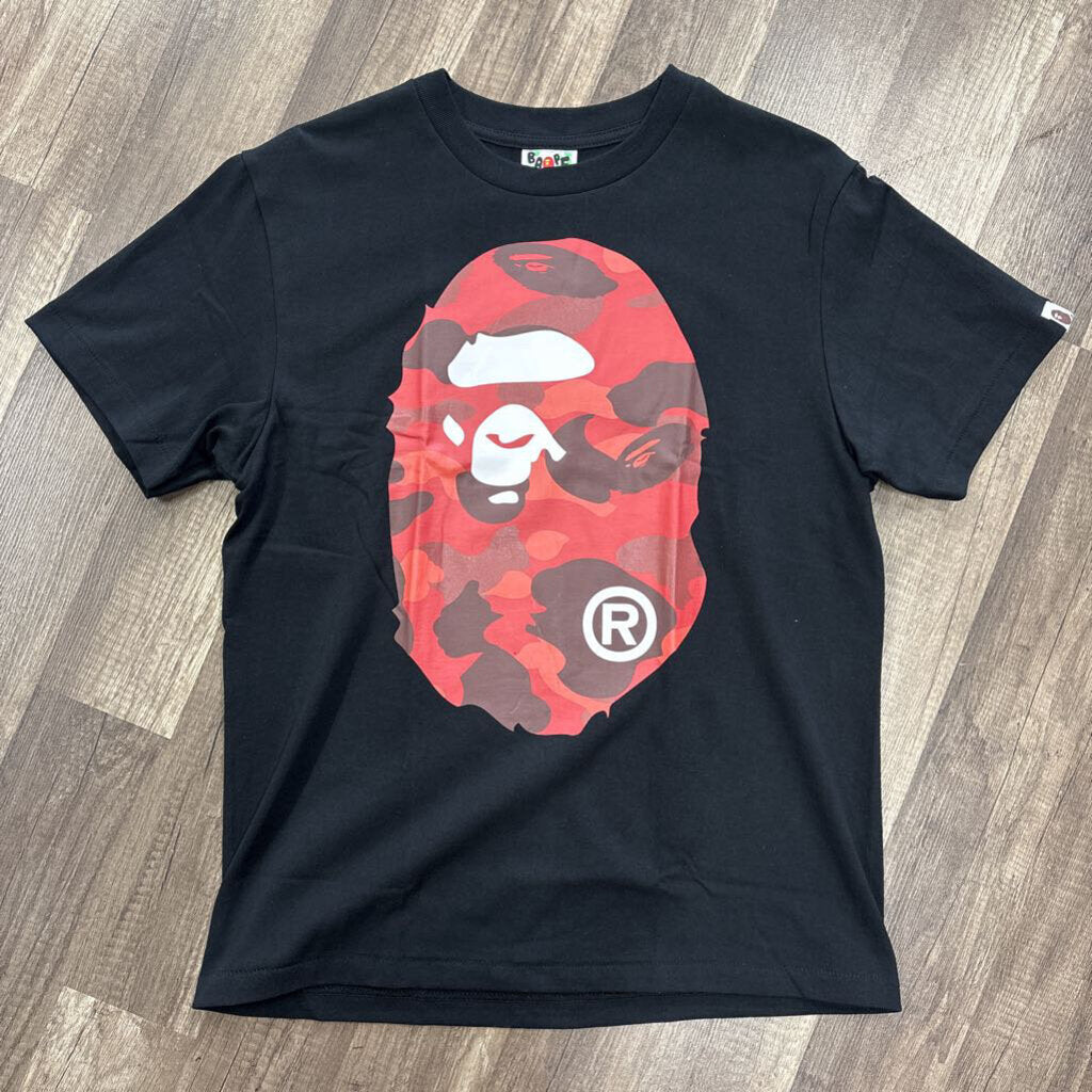 Bape red camo ape head (NEW)