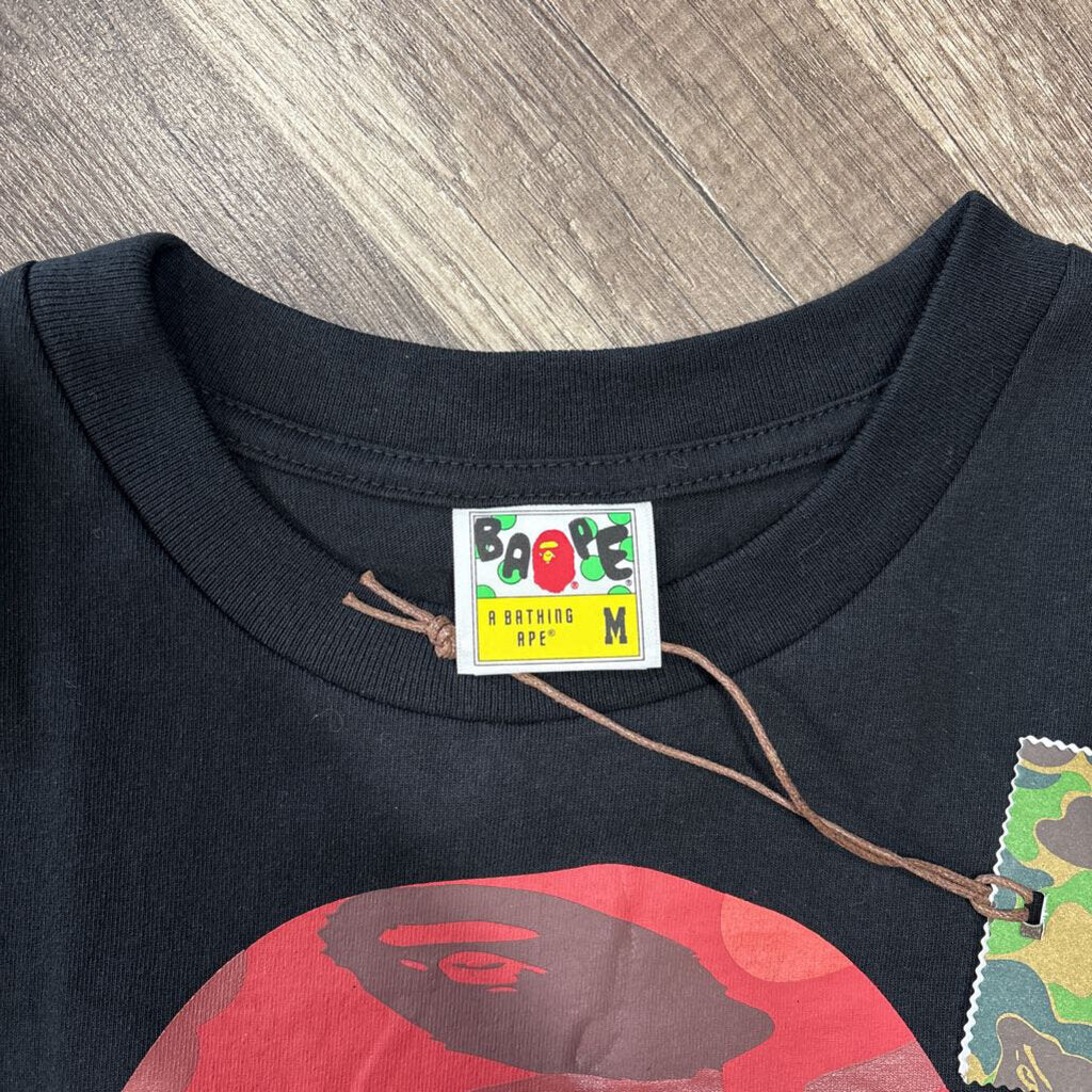 Bape red camo ape head (NEW)