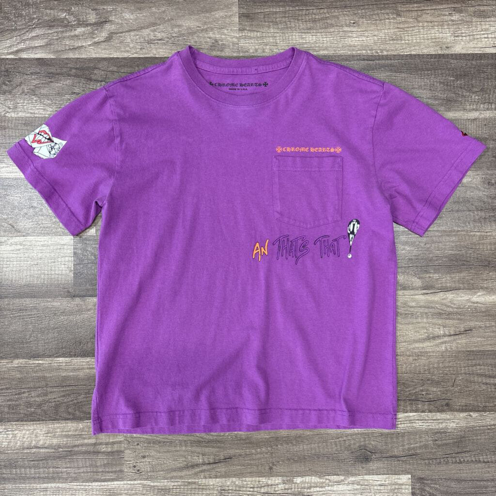 Chrome hearts purple Matty boy shirt