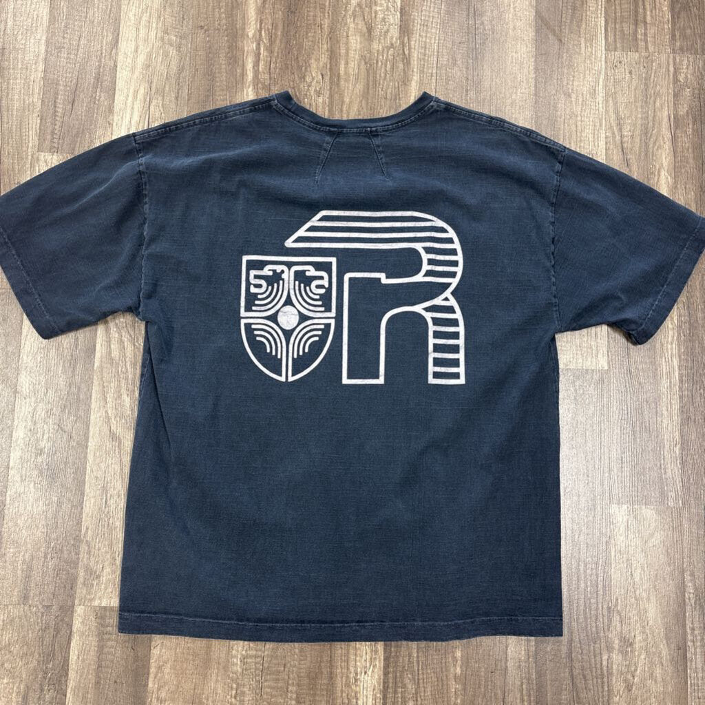 Rhude Banque de rhude shirt navy blue