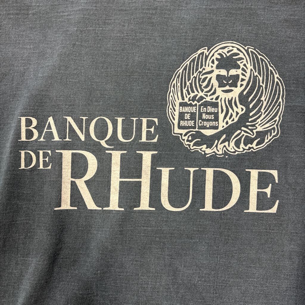 Rhude Banque de rhude shirt navy blue