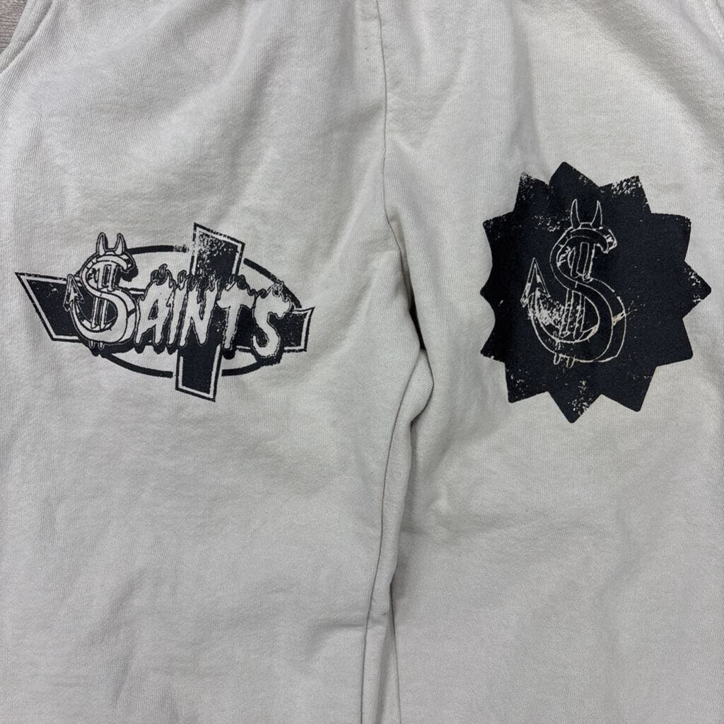 Saints grey logo sweatpants