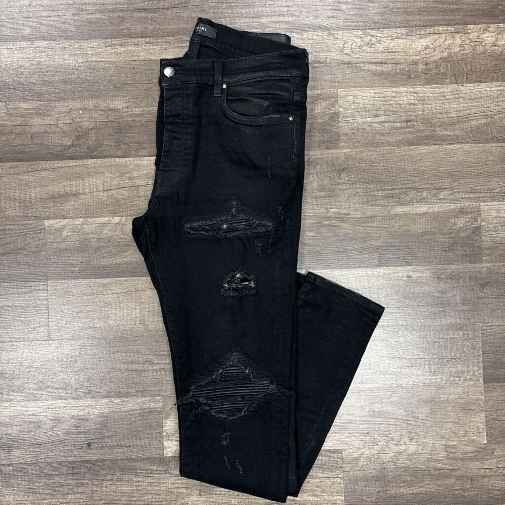 Amiri Jeans MX 1 black patch