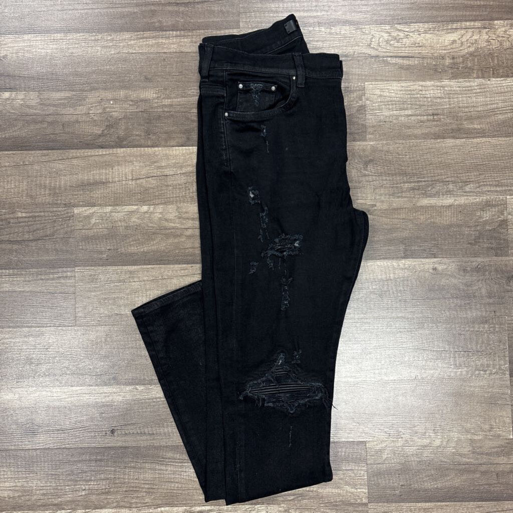 Amiri Jeans MX 1 black patch
