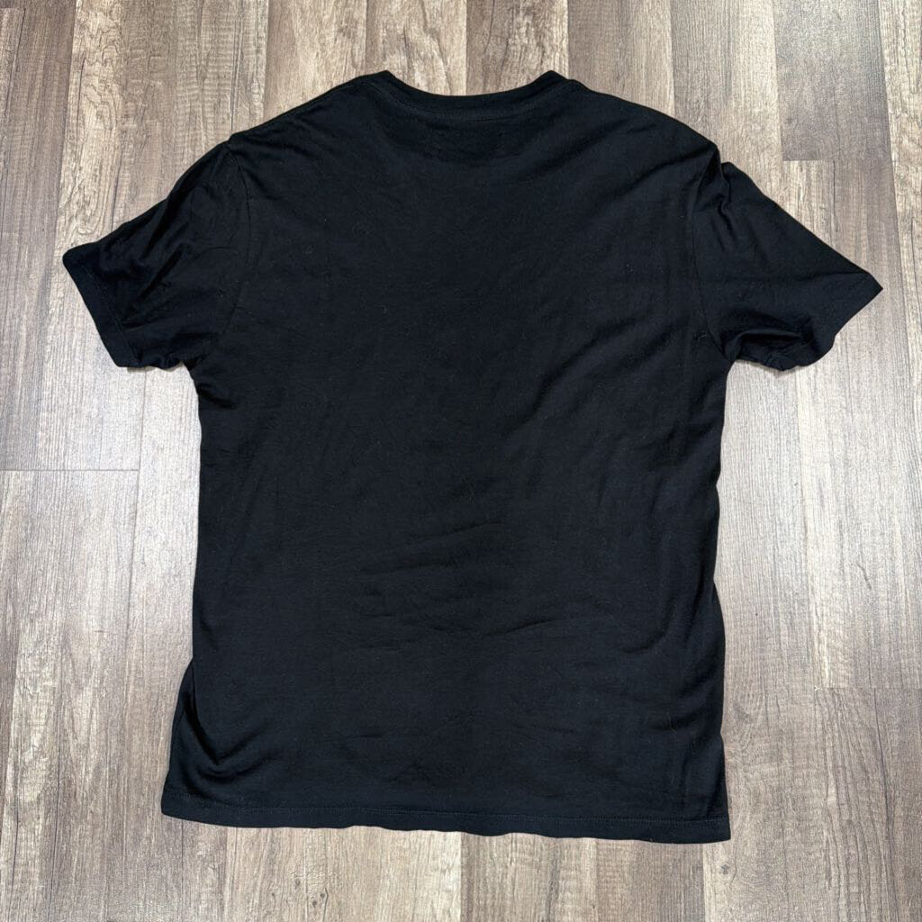 Amiri Paisley Logo Shirt Black