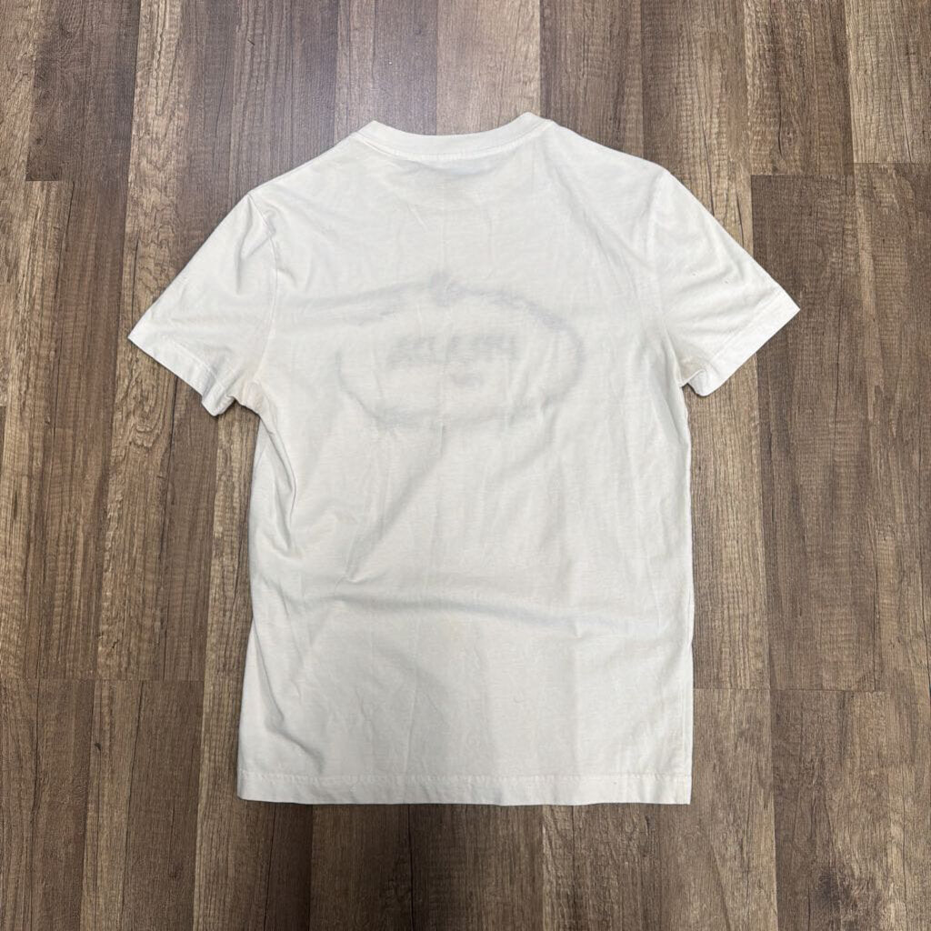 Prada Shirt White Embroidered Logo