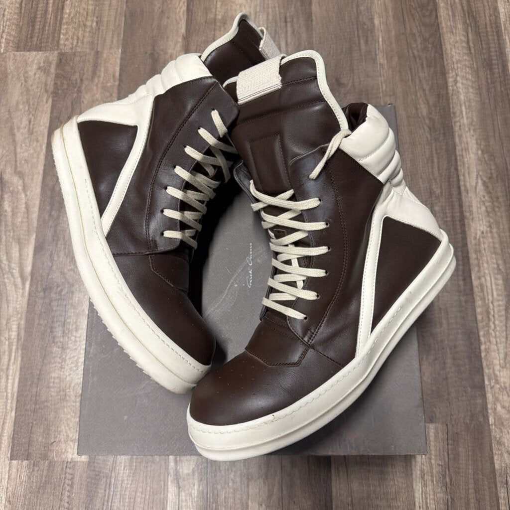 Rick Owens Geobasket Brown/Milk
