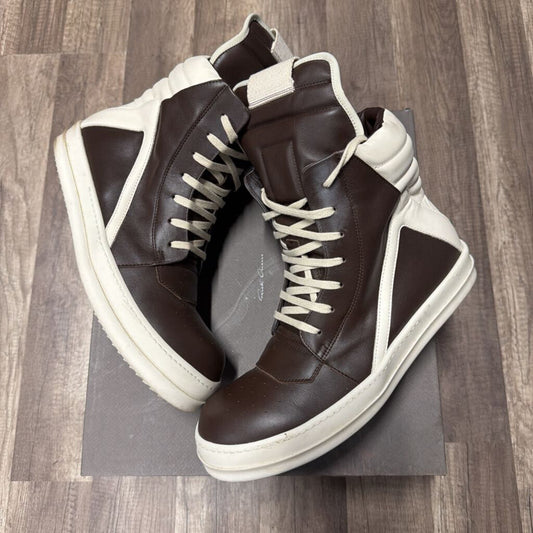 Rick Owens Geobasket Brown/Milk