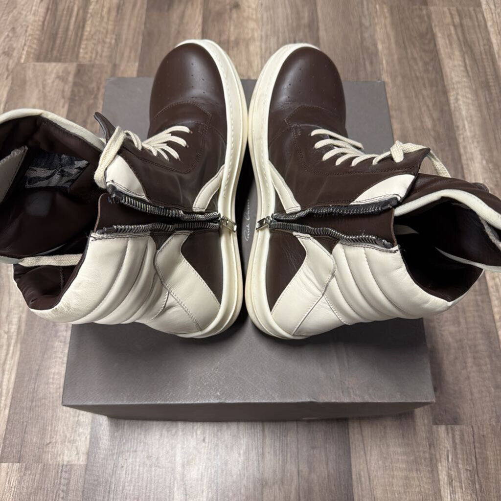 Rick Owens Geobasket Brown/Milk