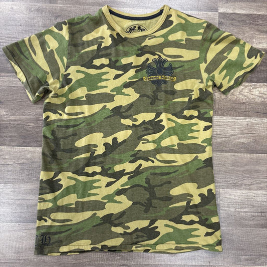 Chrome hearts camo horseshoe shirt