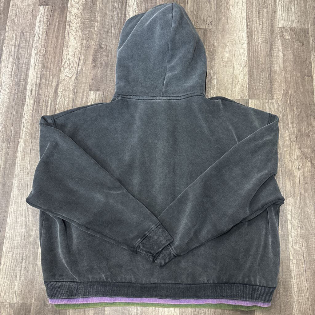 Raspberry Hills Triple Splice Hoodie Grey