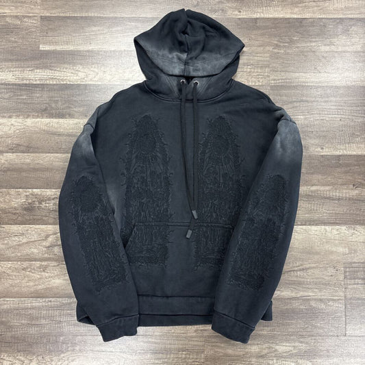 Who Decides War Hoodie Grey Black