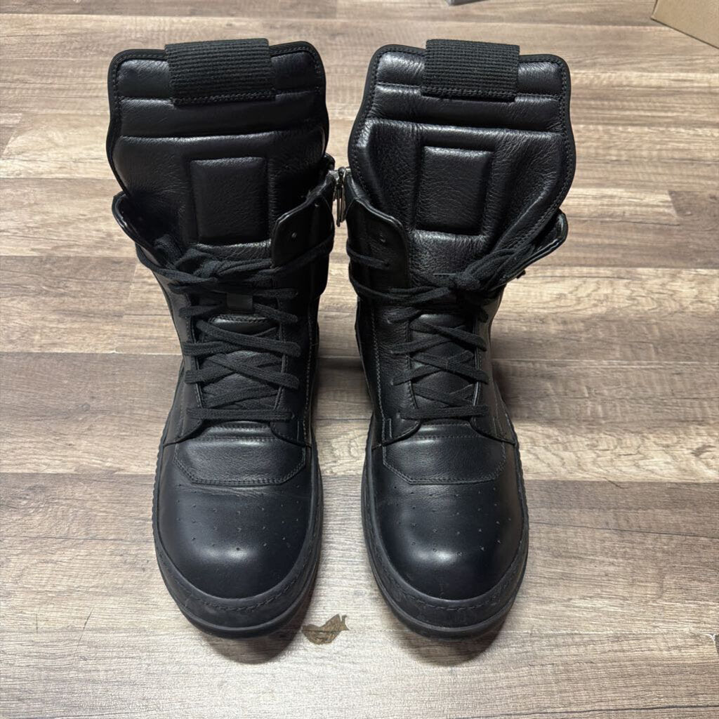 rick Owen geobasket triple black (no box)
