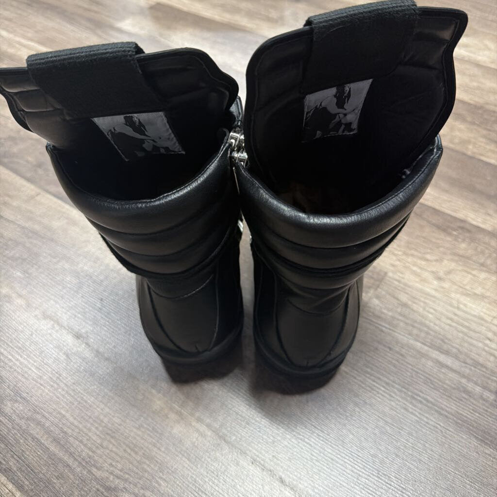 rick Owen geobasket triple black (no box)
