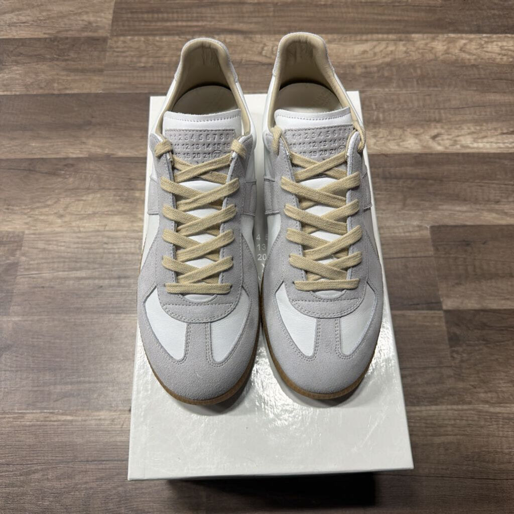 Maison margiela replica low white tan