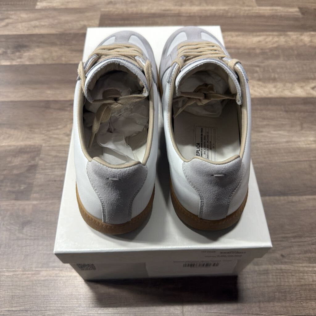 Maison margiela replica low white tan