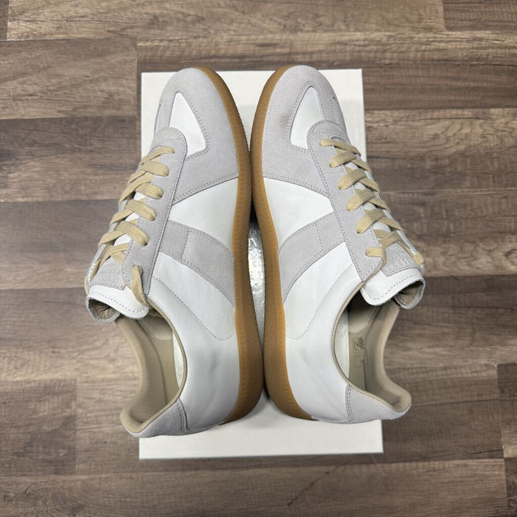 Maison margiela replica low white tan