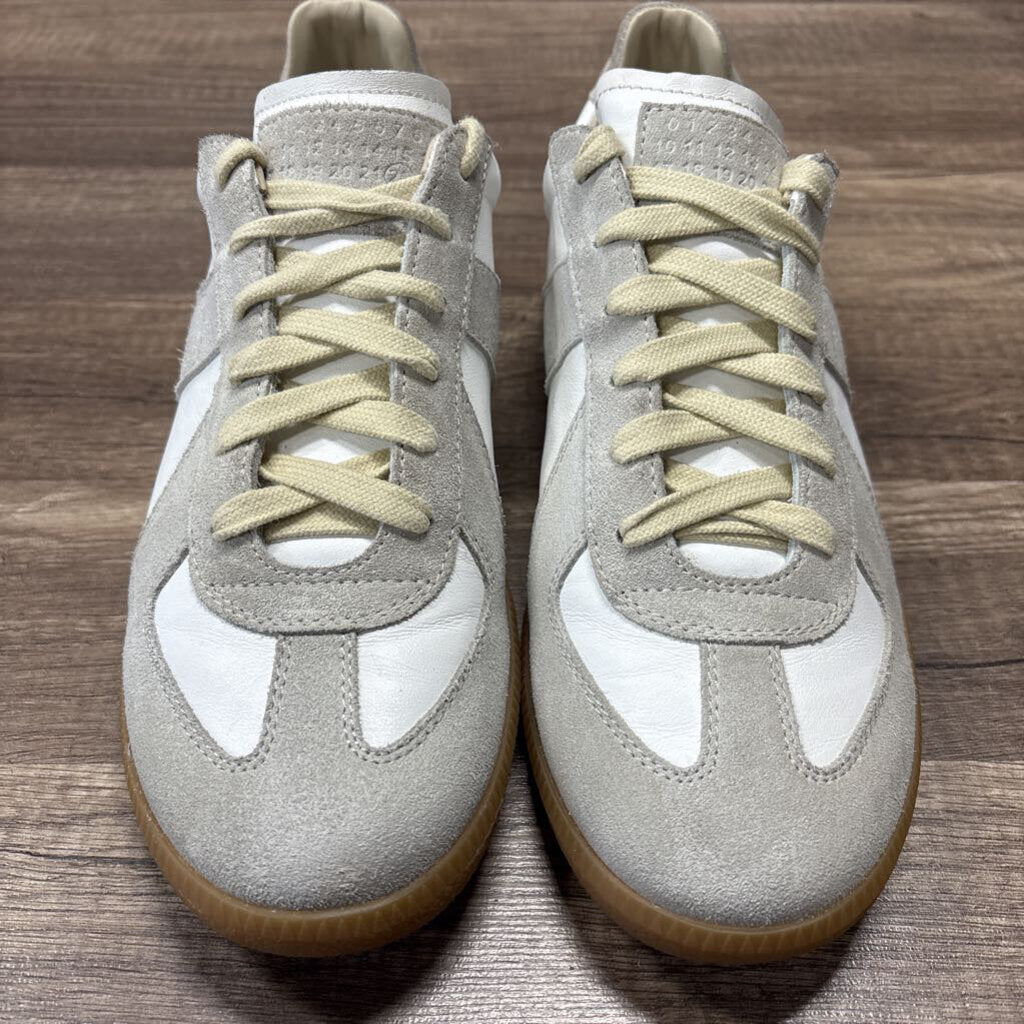 Maison margiela replica low white tan