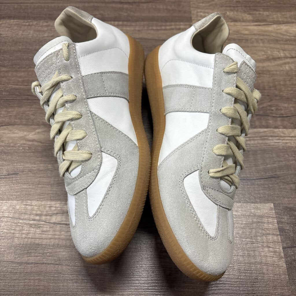 Maison margiela replica low white tan
