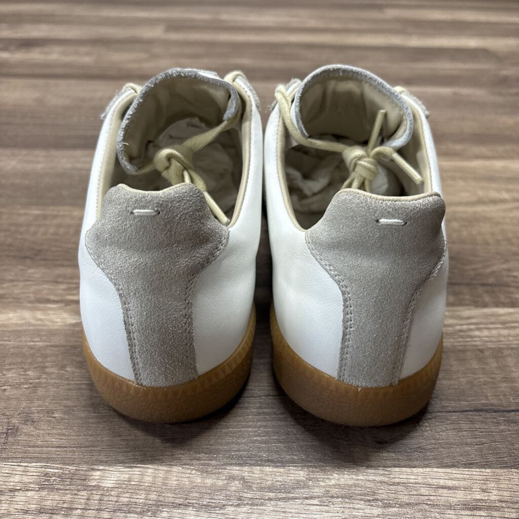 Maison margiela replica low white tan