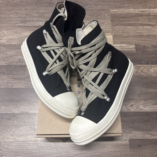 rick owens DRKSHDW hi mega lace