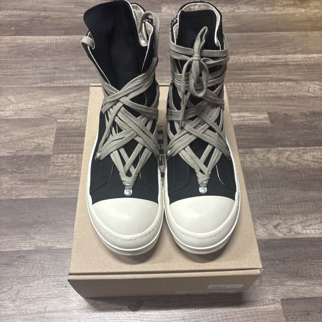 rick owens DRKSHDW hi mega lace