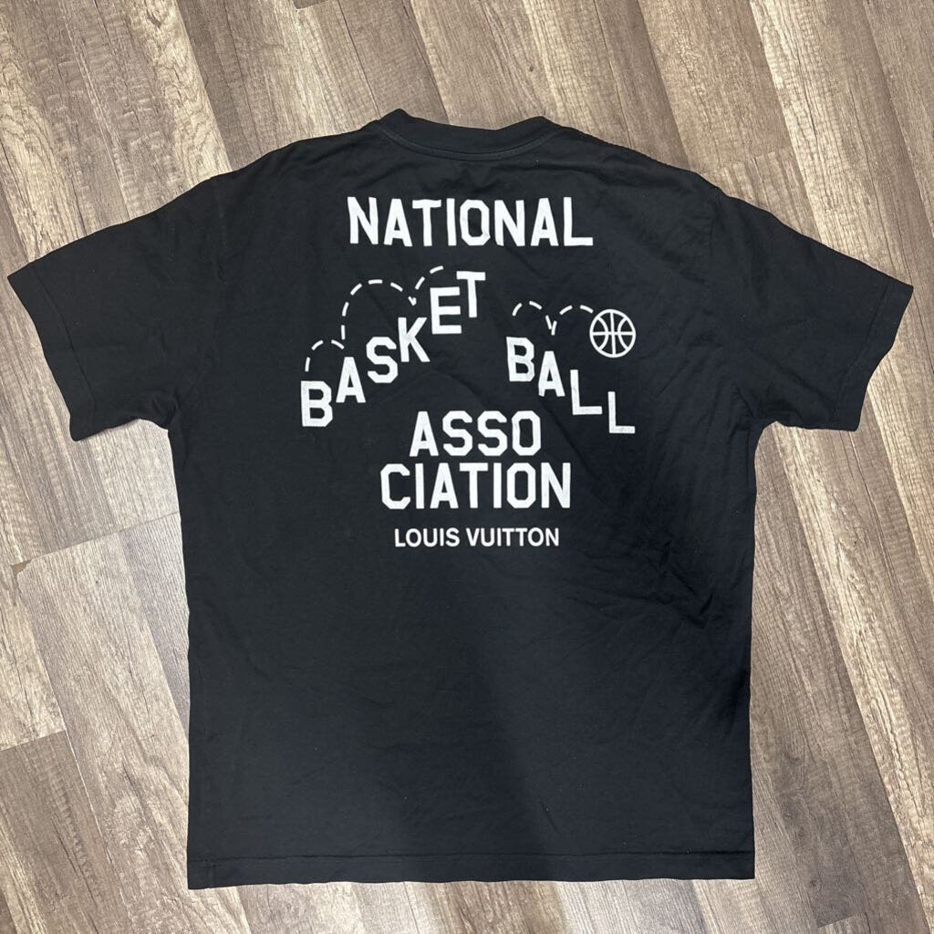 Louis Vuitton NBA Shirt Black