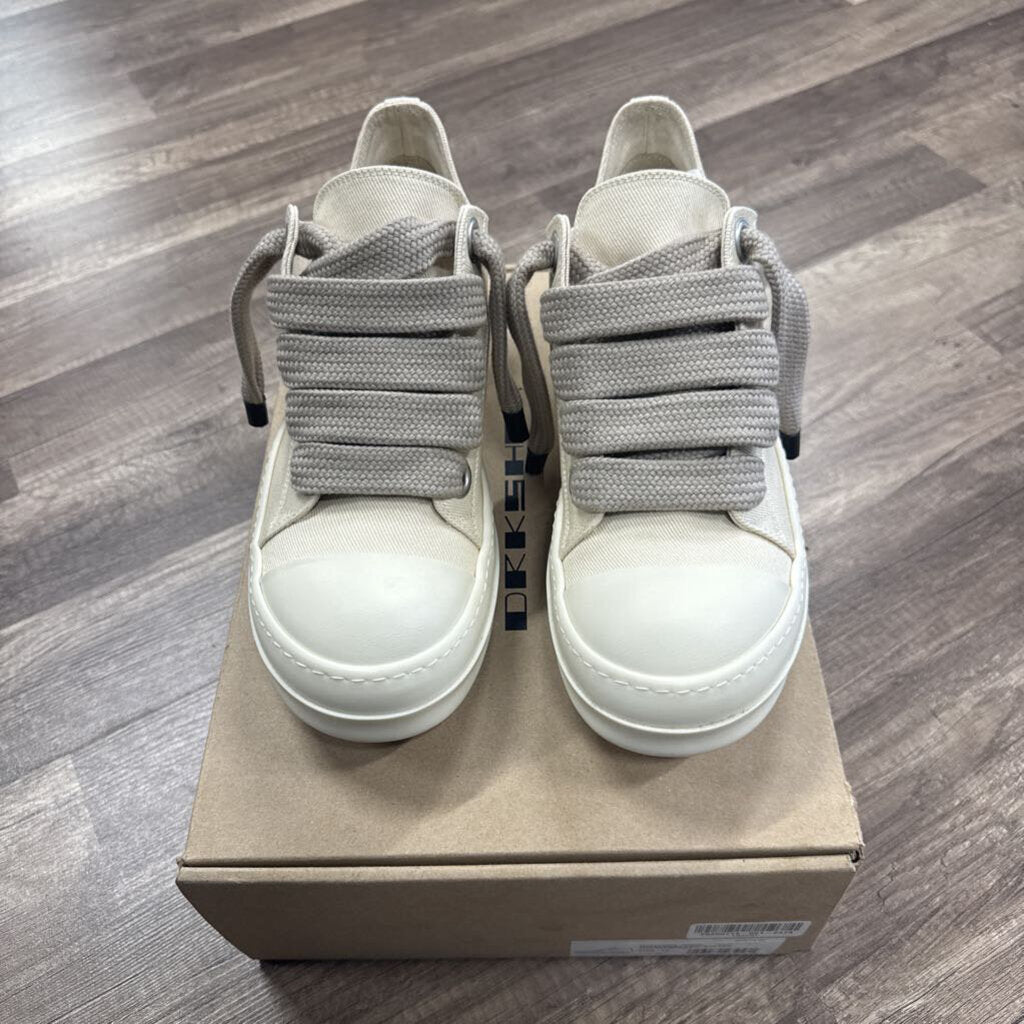 Rick Owens Ramone Low Jumbo Lace Cream