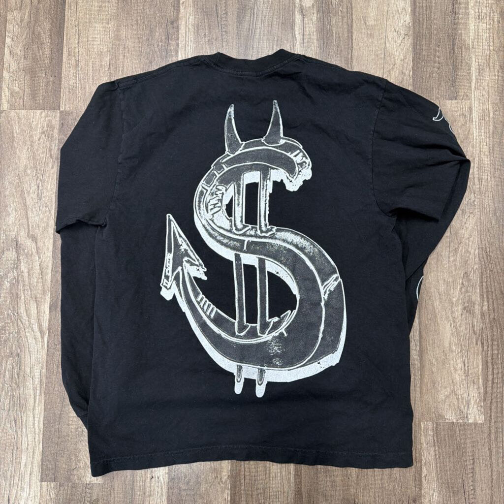 Saints Long Sleeve Black/White