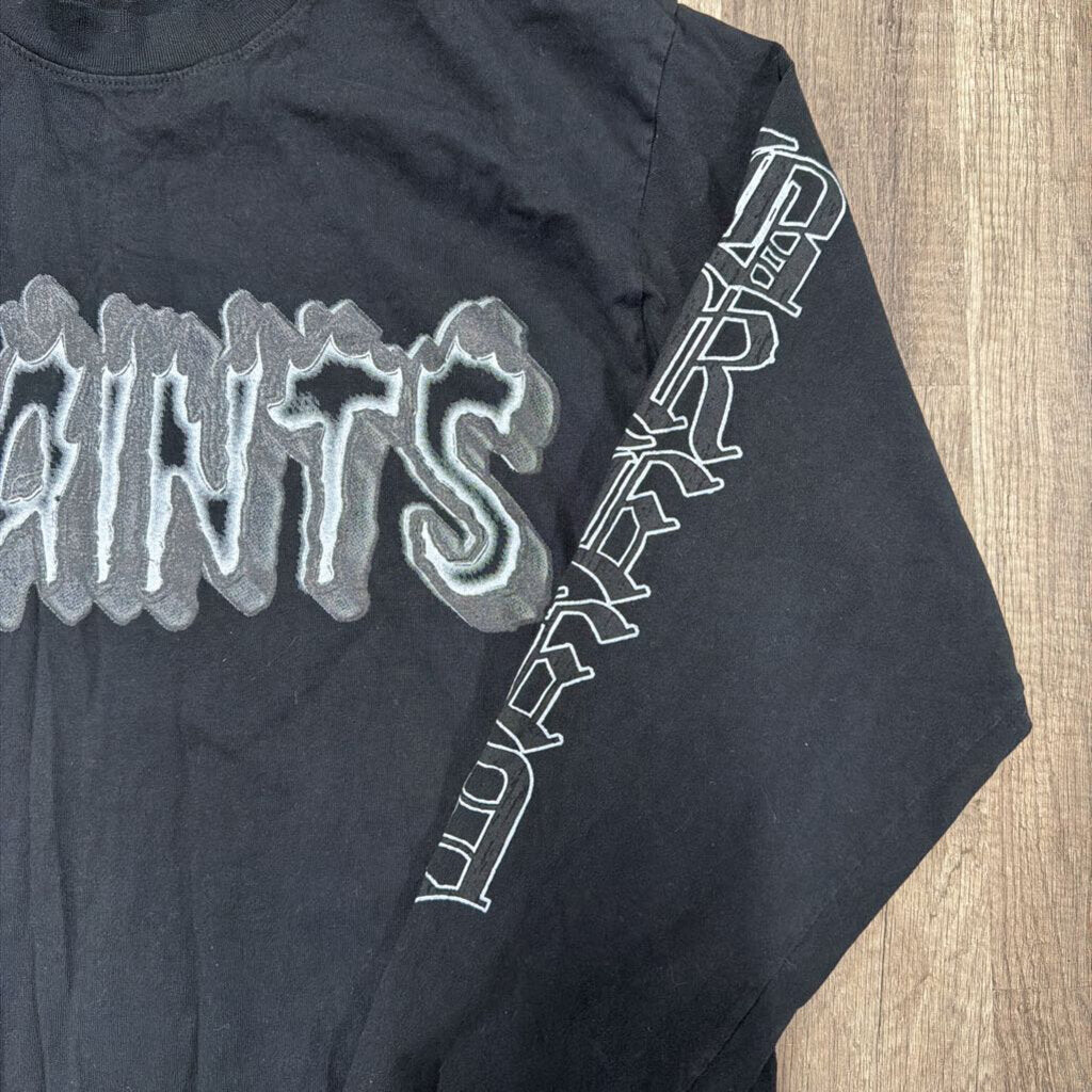 Saints Long Sleeve Black/White